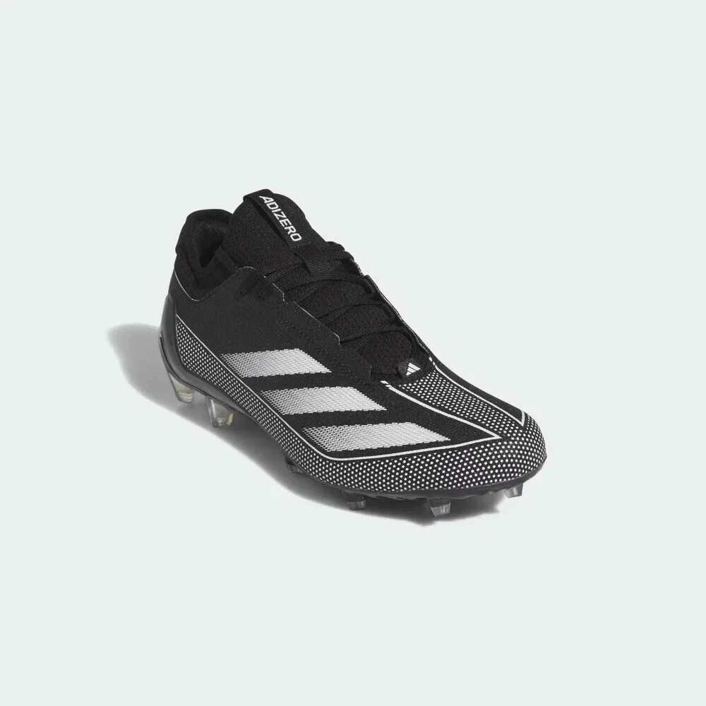 Adidas Adizero Electric.1 IF2426 Mens US 7.5 Black White Football Cleats RHS6303
